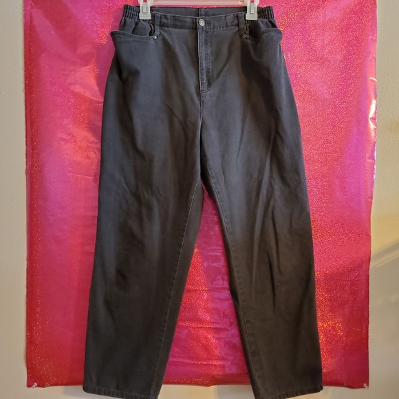 Black Denim Jeans - Picture 3 of 4